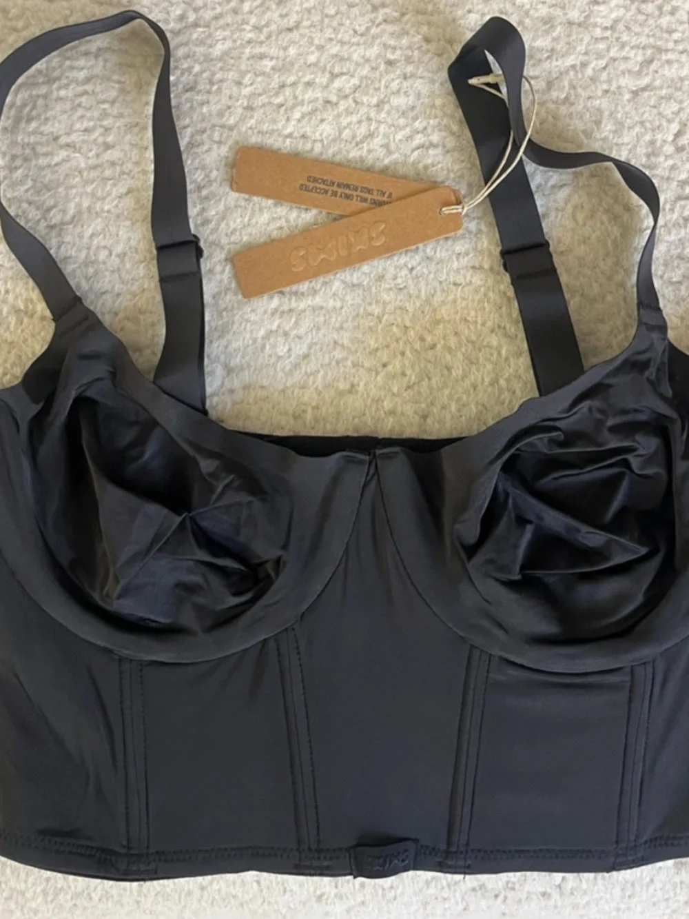 SKIMS corset bra